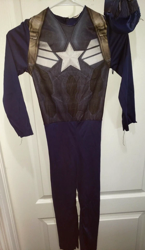 DISFRAZ MÁSCARA HALLOWEEN NIÑOS 2 PIEZAS JUEGO DE SIMULACIÓN talla 7/8 SUPER HÉROE VENGADORES? Foto 1 de 1