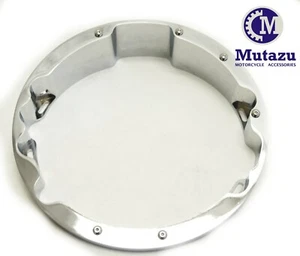Chrome Billet Raked Headlight Bezel adapter for Harley Touring Models 1994-2019 - Picture 1 of 4