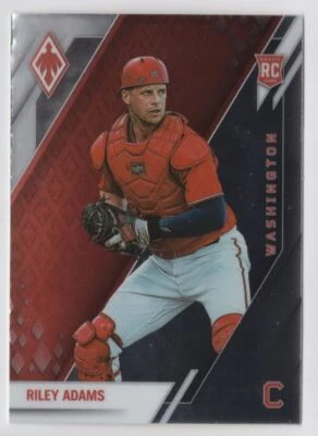 2022 PANINI CHRONICLES PHOENIX Riley Adams Rookie Washington Nationals #148 R42 - Image 1 of 2