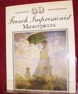 French Impressionist Masterpieces 50 National Gallery of Art Paintings Frameable - Bild 1 von 12