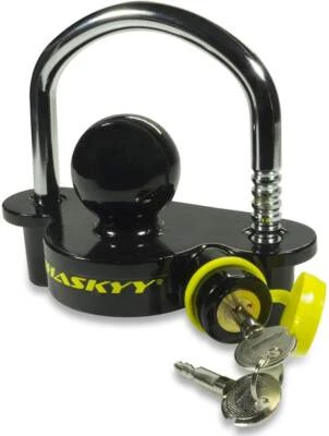 Anhängerschloss Schloss Anhänger GEBRAUCHT Diebstahlschutz Diebstahlsicherung - Bild 1 von 4