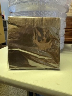 Touch Of Color Paper Beverage Napkins Chocolate Brown 50ct. 3-Ply Tableware New! - Image 1 of 2