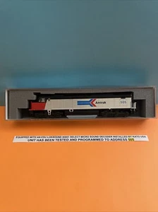 New! Kato N-Scale SDP40F Amtrak W/ Look Sound Ph. I #595 - Picture 1 of 10