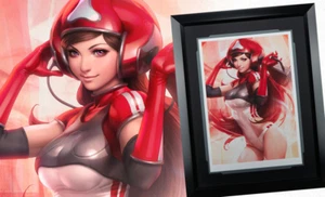 PEPPER PREMIUM GICLEE IMPRESIÓN ARTÍSTICA STANLEY ARTGERM LAU FIRMADO 18 POR 24 NUEVO 2016 - Imagen 1 de 1