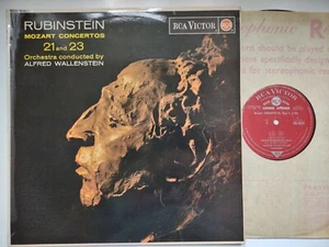 RUBINSTEIN PLAYS MOZART PIANO CONCERTO NOs 21 & 23 WALLENSTEIN RCA SB 6532 - Picture 1 of 4