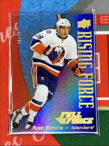 2015-16 Upper Deck Full Force Rising Full Force Gold Ryan Strome 20/99 New York - Picture 1 of 2