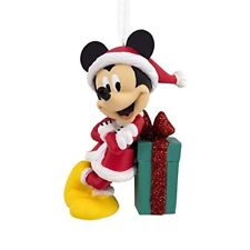 Hallmark Disney Mickey Minnie Mouse and Present Christmas Ornament (Mickey Mouse