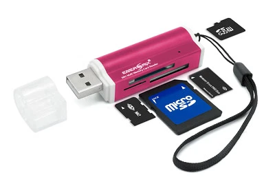 Kartenlesegerät USB Kartenleser Multi Kartenleser SDHC Kartenleser Cardreader  - Bild 1 von 4