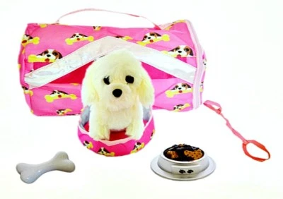 Entzückendes 6-teiliges Hundeset Größe für American Girl, Kidz N Cats & andere 18 Zoll Puppen - Bild 1 von 2