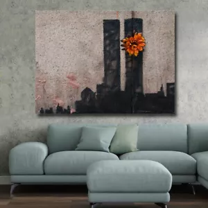 Day 15 - Banksy - CANVAS OR PRINT WALL ART - Picture 1 of 3