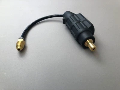 USAWELD EQUIVALENT TO WELDCRAFT USAWeld 195378 Tig Torch Adapter Dinse 17 and 9 for Miller