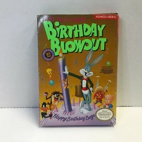Bugs Bunny Birthday Blowout - Nintendo NES w/ box + manual   ( RK )