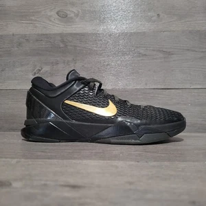 Nike Kobe VII 7 System Elite Heim Herren Größe 9,5 schwarz gold Basketballschuhe  - Bild 1 von 11