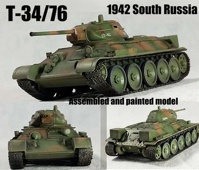 T-34/76 South Russia USSR army model 1942 1:72 finished Easy Model - Image 1 of 4