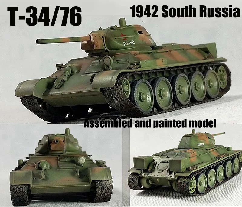 T-34/76 South Russia USSR army model 1942 1:72 finished Easy Model - Image 1 of 4
