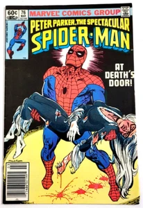 THE SPEKTAKULÄRER SPIDER-MAN #76 (1983) / SEHR GUTER ZUSTAND / SCHWARZE KATZE / KIOSK - Bild 1 von 2