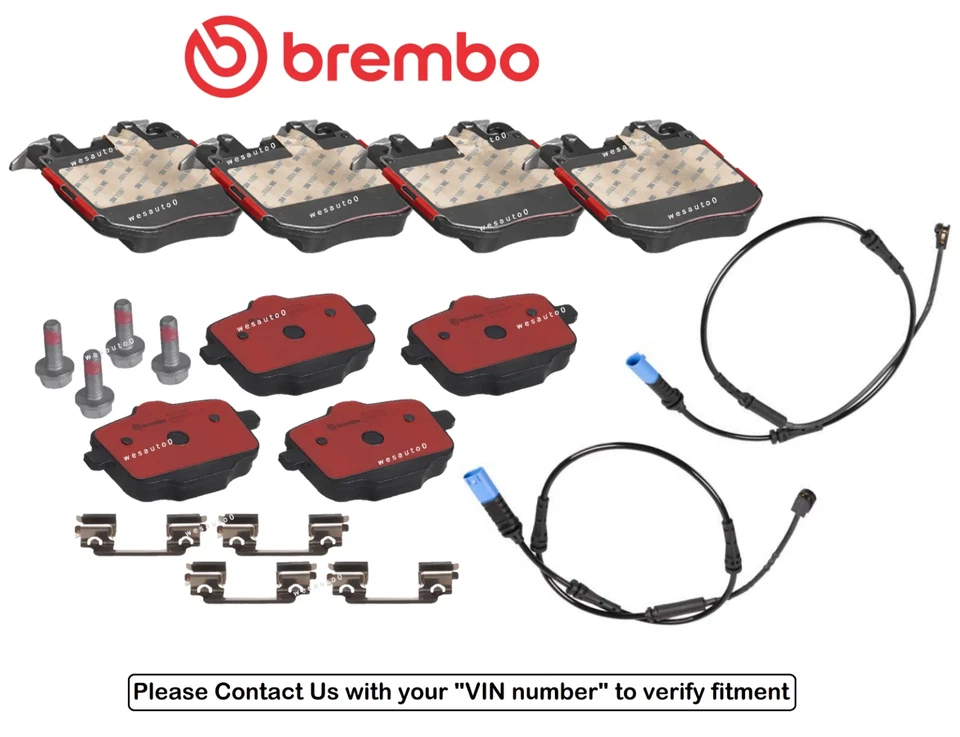 Pastilla de freno delantera y trasera OES cerámica + sensor para BMW X7 xDrive50i 19-20 Foto 1 de 1