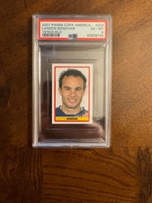 Panini 2007 Copa America Venezuela Sticker #223 LANDON DONOVAN USA MINT PSA 6