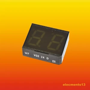 MÓDULO LCD ÁNODO COMÚN VQE24 D WF RFT PANTALLA LED DE DOS DÍGITOS 7 SEGMENTOS ~ TLG325 - Imagen 1 de 3