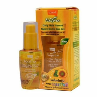 Lolane Hair Serum Colored Hair Color Protection Shiny Sunflower Seed Extract 50g - Image 1 of 3