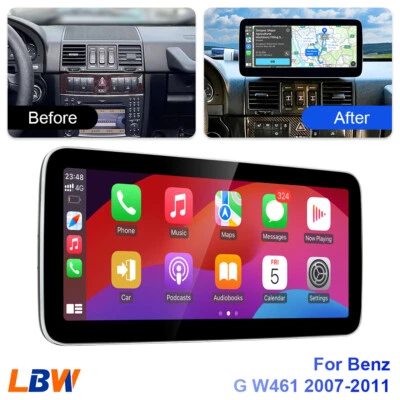 For Mercedes Benz G W461 2007-2011 Radio Navigation 10.25'' Carplay Screen Radio - Image 1 of 4