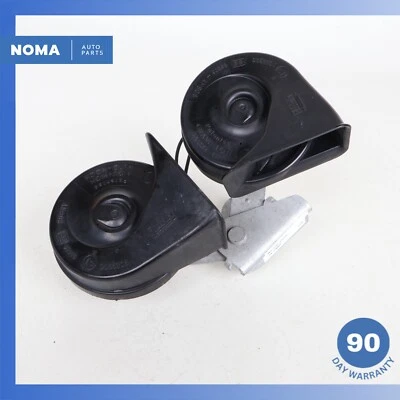 Jaguar X100 XK8 2004 izquierda y derecha bajo tono alto bocina juego de 2 OEM Foto 1 de 4