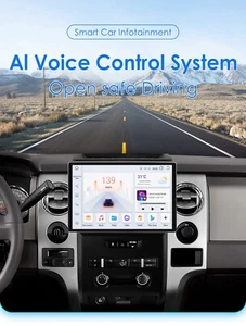 Radio RDS estéreo para automóvil Ford F-150 F150 2009-2012 Carplay 13,1" Android 8+128 GB - Imagen 1 de 21