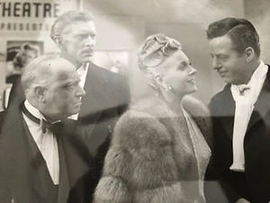 EVELYN ANKERS, E. Blore, G. Mohr, 1947 Movie THE LONE WOLF in LONDON Photographs - Picture 1 of 4
