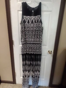 inc international concepts Tribal Sun Jumpsuit  Xl - Picture 1 of 6