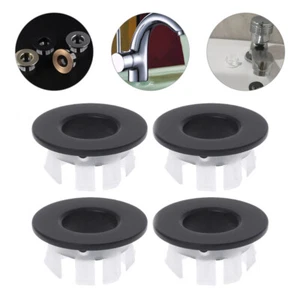 4pcs Trim Overflow Cover Sink Accessories Bath Sink Overflow Hole Cover - Picture 1 of 10