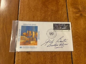 Jack Banta Autographed 1989 USPS BROOKLYN DODGERS FDC - Picture 1 of 4