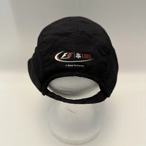 Vintage F1 x UBS Partnership Running Cycling Workout Black Cap Adjustable - Picture 1 of 6