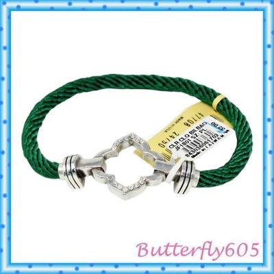 Brighton Color Clique Toledo Verde SM Con Cable Nuevo con Etiquetas $42 Foto 1 de 3