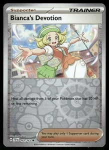 Bianca's Devotion - 142/162 Uncommon Reverse Holo SV05: Temporal Forces NM - Picture 1 of 2