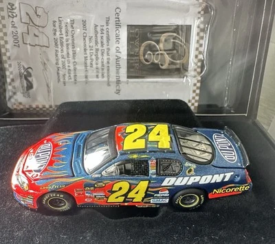 Jeff Gordon 2007 Dupont #24 Action Diecast Owners Elite 1:64 Car NEW1 NASCAR  - Image 1 of 4