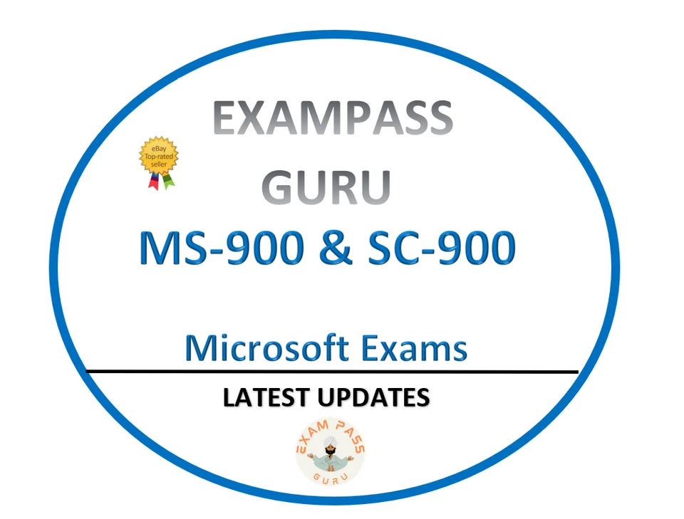 MS-900 & SC-900 Microsoft Exam Bundle! 438  & 238QA! NOVEMBER UPDATES - Image 1 of 1