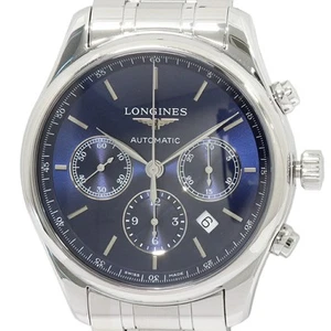 LONGINES WATCH MASTER COLLECTION CHRONOGRAPH L2.759.4.92.6 AUTOMATIC BLUE MEN'S - Picture 1 of 5