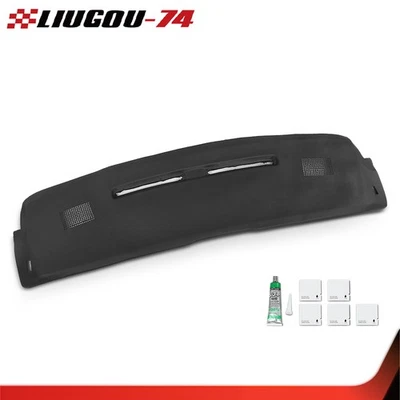 Fit For 1984-1992 84-92 Chevrolet Camaro Dash Pad Overlay Cover Textured Black - Image 1 of 4
