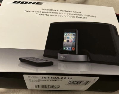 Bose SoundDock Portable Cover (Red)  New - 354405-0010 Very Hard To Find & Red - Image 1 of 4