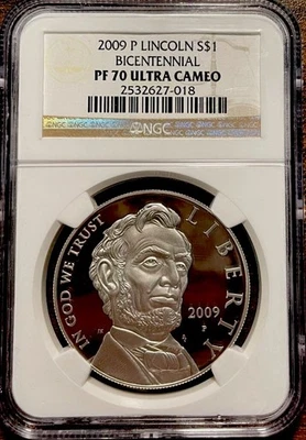 2009 ABRAHAM LINCOLN NGC PF70💥FLAWLESS QUALITY💥 - Image 1 of 4