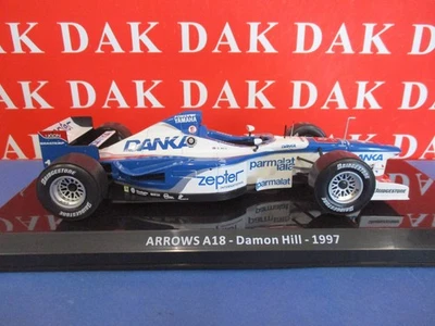 Die cast 1/24 Modellino Auto F1 Arrows A18 1997 D. Hill - Immagine 1 di 4