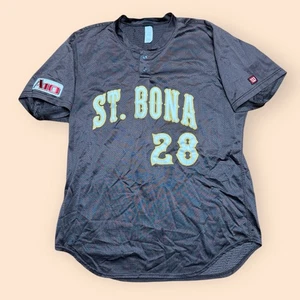 Vintage St. Bonaventure University Baseball Game Worn Jersey Wilson Size 48 Y2K - Bild 1 von 7