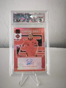 ¡RARO!! AUTO DONNY VAN DE BEEK PANINI DONRUSS FÚTBOL 2021 - 22 Nº SS-VDB 49/49 - Imagen 1 de 6