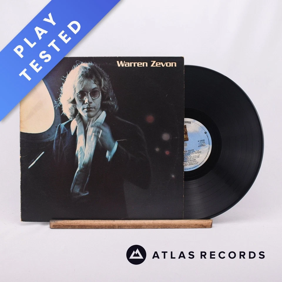 Warren Zevon Warren Zevon A1 B1 LP Album Vinyl Record K 53039 - VG+/EX - Изображение 1 из 4