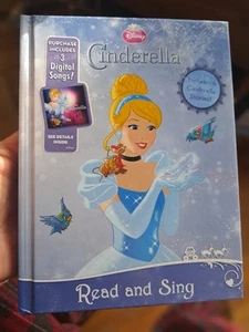 Disney Princess Cinderella Book - Read & Sing - 6 Stories & 3 Songs! - Picture 1 of 5