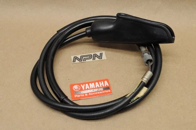 NOS Yamaha YZ125 MX100 MX125 MX360 SC500 Rear Brake Cable 427-26341-00 - Image 1 of 4