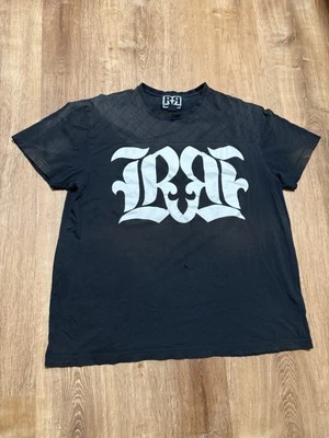 ROCK REVIVAL графический футболка мужская 2XL RR логотип джинсовой ткани джинсы черный Y2K - Изображение 1 из 4