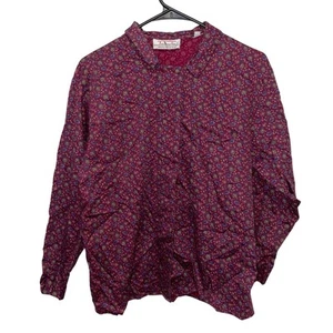 Blusa con botones Talbots Petite Collection para mujer de cachemira talla 10 - Imagen 1 de 7