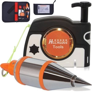 Plumb Bobs Magnetic - 15 oz(425g) Plumb Rite With 14.5 ft(4.5m) String,Sharpe... - Picture 1 of 7