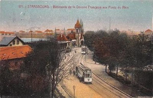 CPA 67 STRASBOURG BATIMENT DE LA DOUANE FRANCAISE - Picture 1 of 1